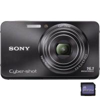 Цифровой фотоаппарат Sony Cybershot DSC-W580 black Фото