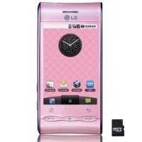Мобильный телефон LG GT540 Pink (Optimus) Фото