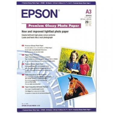 Фотобумага Epson A3 Premium Glossy Photo Paper Фото