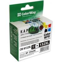 Картридж ColorWay HP №132XL Black (C9362HE) 9мл Фото