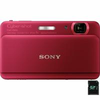 Цифровой фотоаппарат Sony Cyber-shot DSC-TX55 red Фото