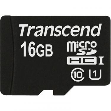 Карта памяти Transcend 16Gb microSDHC Class10 UHS-I Фото