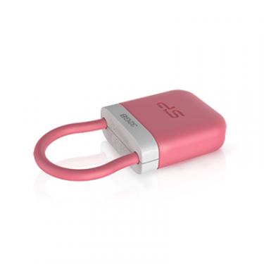 USB флеш накопитель Silicon Power 32Gb Unique 510 pink Фото 1