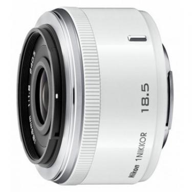 Объектив Nikon 1 Nikkor 18.5mm f/1.8 White Фото