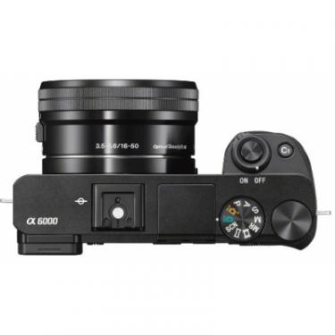 Цифровой фотоаппарат Sony Alpha 6000 kit 16-50mm Black Фото 4