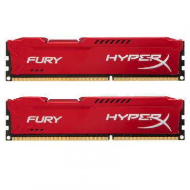 Модуль памяти для компьютера Kingston Fury (ex.HyperX) DDR3 16Gb (2x8GB) 1600 MHz HyperX Fury Red Фото