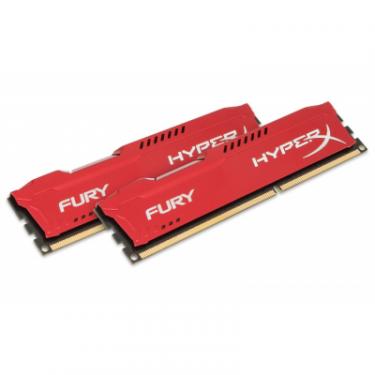 Модуль памяти для компьютера Kingston Fury (ex.HyperX) DDR3 16Gb (2x8GB) 1600 MHz HyperX Fury Red Фото 1