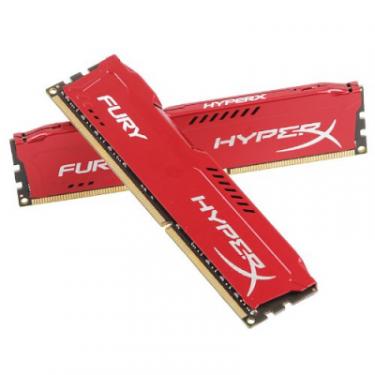 Модуль памяти для компьютера Kingston Fury (ex.HyperX) DDR3 16Gb (2x8GB) 1600 MHz HyperX Fury Red Фото 2