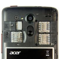 Мобильный телефон Acer Liquid E700 Triple SIM E39 Black Фото 5