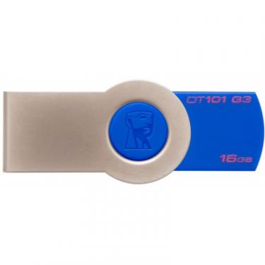 USB флеш накопитель Kingston 16GB DataTraveler 101 G3 Blue USB3.0 Фото
