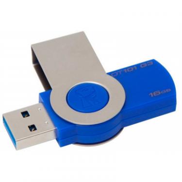 USB флеш накопитель Kingston 16GB DataTraveler 101 G3 Blue USB3.0 Фото 2