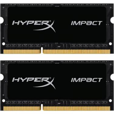 Модуль памяти для ноутбука Kingston Fury (ex.HyperX) SoDIMM DDR3 8GB (2x4GB) 1866 MHz HyperX Impact Фото