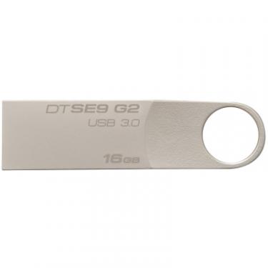USB флеш накопитель Kingston 16GB DataTraveler SE9 G2 Metal Silver USB 3.0 Фото
