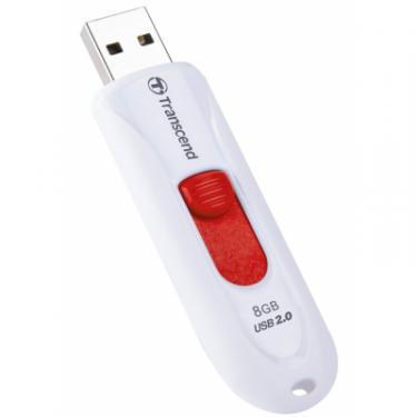 USB флеш накопитель Transcend 8Gb JetFlash 590 White USB 2.0 Фото 2