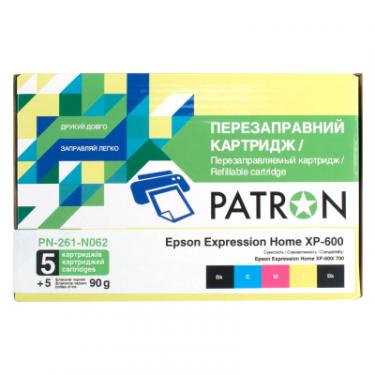 Комплект перезаправляемых картриджей Patron Epson XP-600/ 700/ 800 Фото 1