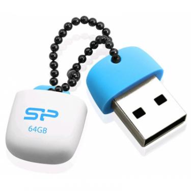 USB флеш накопитель Silicon Power 64Gb Jewel J07 Blue USB 3.0 Фото 1