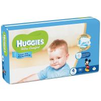 Подгузники Huggies Ultra Comfort для мальчиков 4 (8-14кг) 66 шт Фото