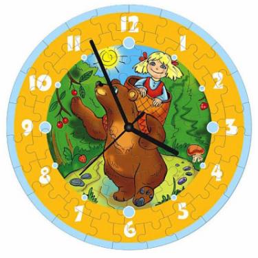 Пазл Умная бумага Часы Маша и медведь Фото 1