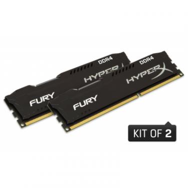 Модуль памяти для компьютера Kingston Fury (ex.HyperX) DDR4 16GB (2x8GB) 2133 MHz Fury Black Фото 1