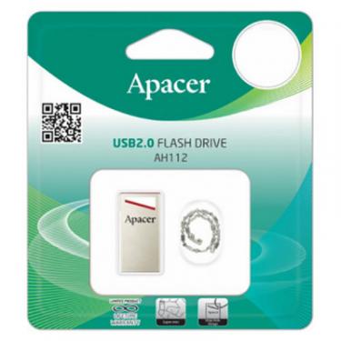 USB флеш накопитель Apacer 8GB AH112 USB 2.0 Фото 4