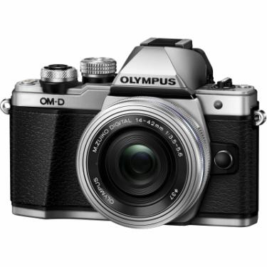 Цифровой фотоаппарат Olympus E-M10 mark II Pancake Zoom 14-42 Kit silver/silver Фото