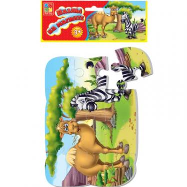 Пазл Vladi Toys Верблюд и зебра Фото