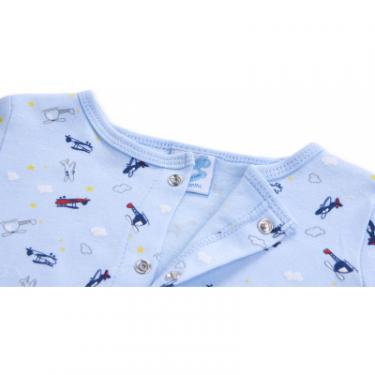 Набор детской одежды Luvena Fortuna для мальчиков :человечек, штанишки, кофточка и шап Фото 4