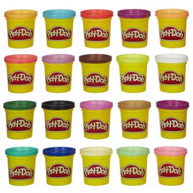 Набор для творчества Hasbro Play-Doh Пластилин 20 баночек Фото 1