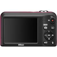 Цифровой фотоаппарат Nikon Coolpix A10 Red Фото 3