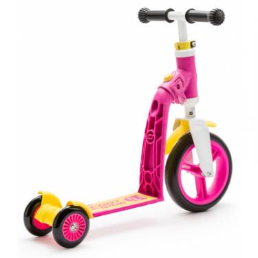 Самокат Scoot&Ride Highwaybaby+ розово-желтый Фото 2
