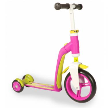 Самокат Scoot&Ride Highwaybaby+ розово-желтый Фото 4