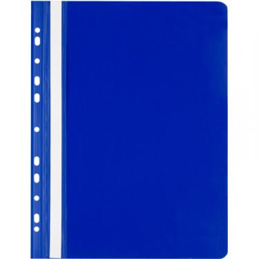 Папка-скоросшиватель Axent А4, perforated, blue Фото