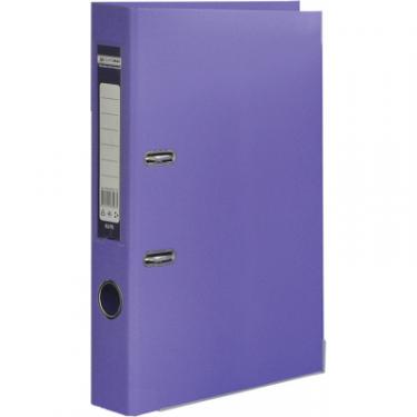 Папка - регистратор Buromax А4 double sided, 50мм, PP, purple, built-up Фото