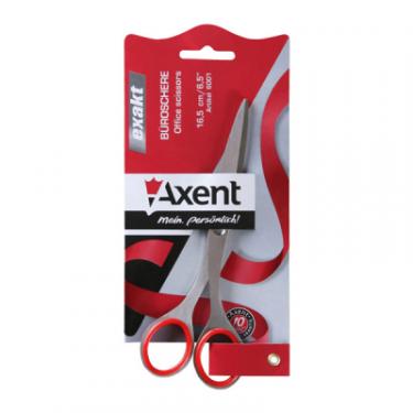 Ножницы Axent METAL Exakt, 16,5см, red Фото 1