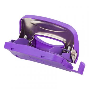 Дырокол Buromax plastic, 12sheets, purple Фото 1