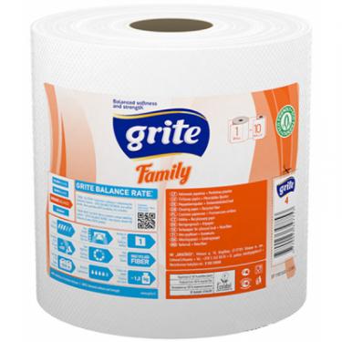 Бумажные полотенца Grite Famile Jumbo 1 слой 200 метров 635 отрывов 1 шт Фото