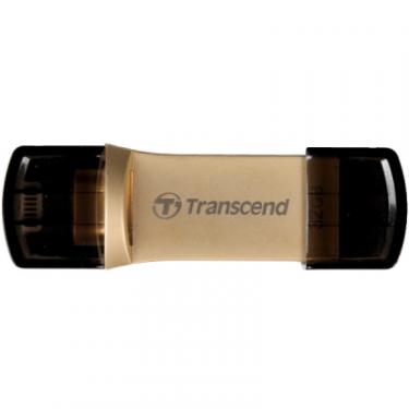 USB флеш накопитель Transcend 64GB JetDrive Go 500 Gold USB 3.1/Lightning Фото