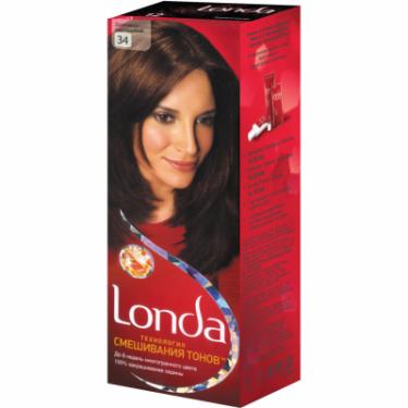 Краска для волос Londa стойкая 34 Золотисто-Каштановый Фото