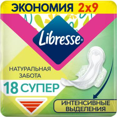 Гигиенические прокладки Libresse Natural Care Ultra Super 18 шт Фото