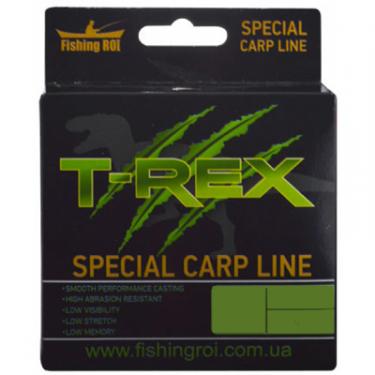 Леска Fishing ROI T-REX Special Carp Line Brown 300м 0,30мм 8.9кг Фото