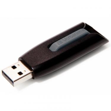 USB флеш накопитель Verbatim 64GB Store 'n' Go Grey USB 3.0 Фото 3
