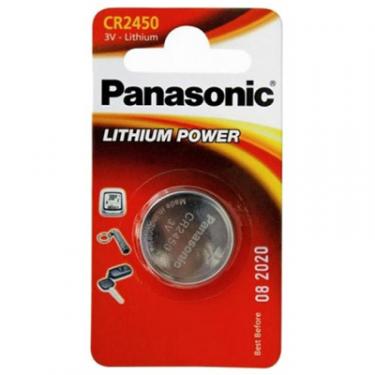 Батарейка Panasonic CR 2450 * 1 LITHIUM Фото
