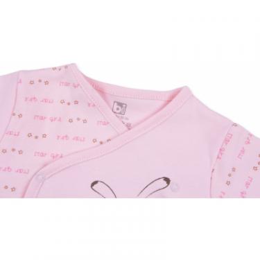 Набор детской одежды Bibaby 5 шт для девочек, с зайчиком розовый Фото 3