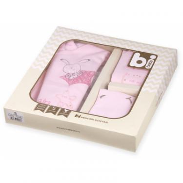 Набор детской одежды Bibaby 5 шт для девочек, с зайчиком розовый Фото 7