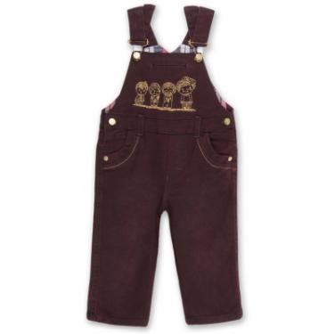 Набор детской одежды Aziz комбинезон коричневый джинсовый с регланом Фото 1