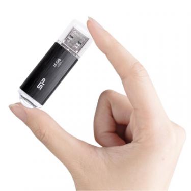 USB флеш накопитель Silicon Power 16GB Blaze B02 Black USB 3.0 Фото 3
