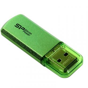 USB флеш накопитель Silicon Power 64GB Helios 101 Green USB 2.0 Фото 1