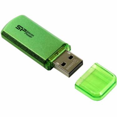 USB флеш накопитель Silicon Power 64GB Helios 101 Green USB 2.0 Фото 2