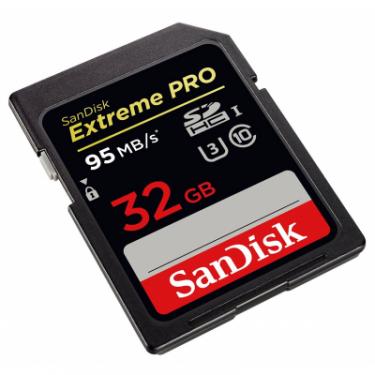 Карта памяти SanDisk 32GB SDHC Class10 UHS-I V30 4K Extreme Pro Фото 1