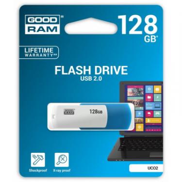 USB флеш накопитель Goodram 128GB UCO2 Colour Mix USB 2.0 Фото 2
